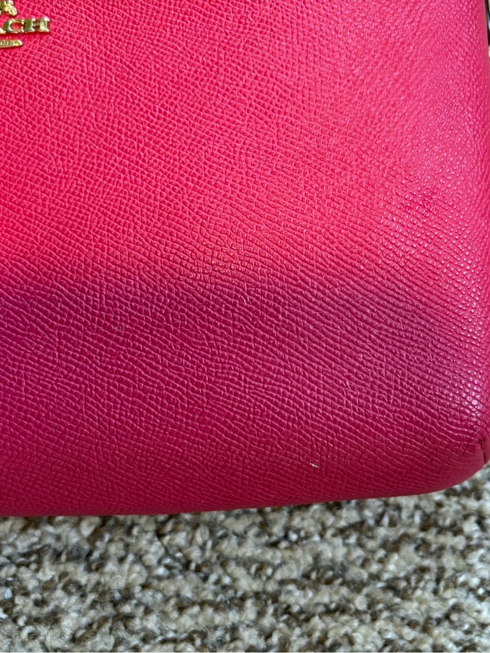 Coach Pink Crossbody Bag